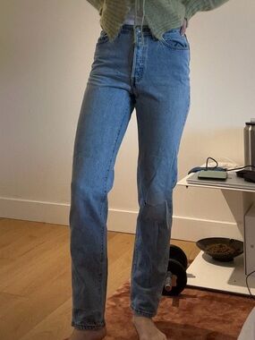 Levi's Light Blue 90s slim straight leg jeans
